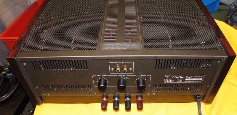 デノン DENON POA-3000 パワーアンプ