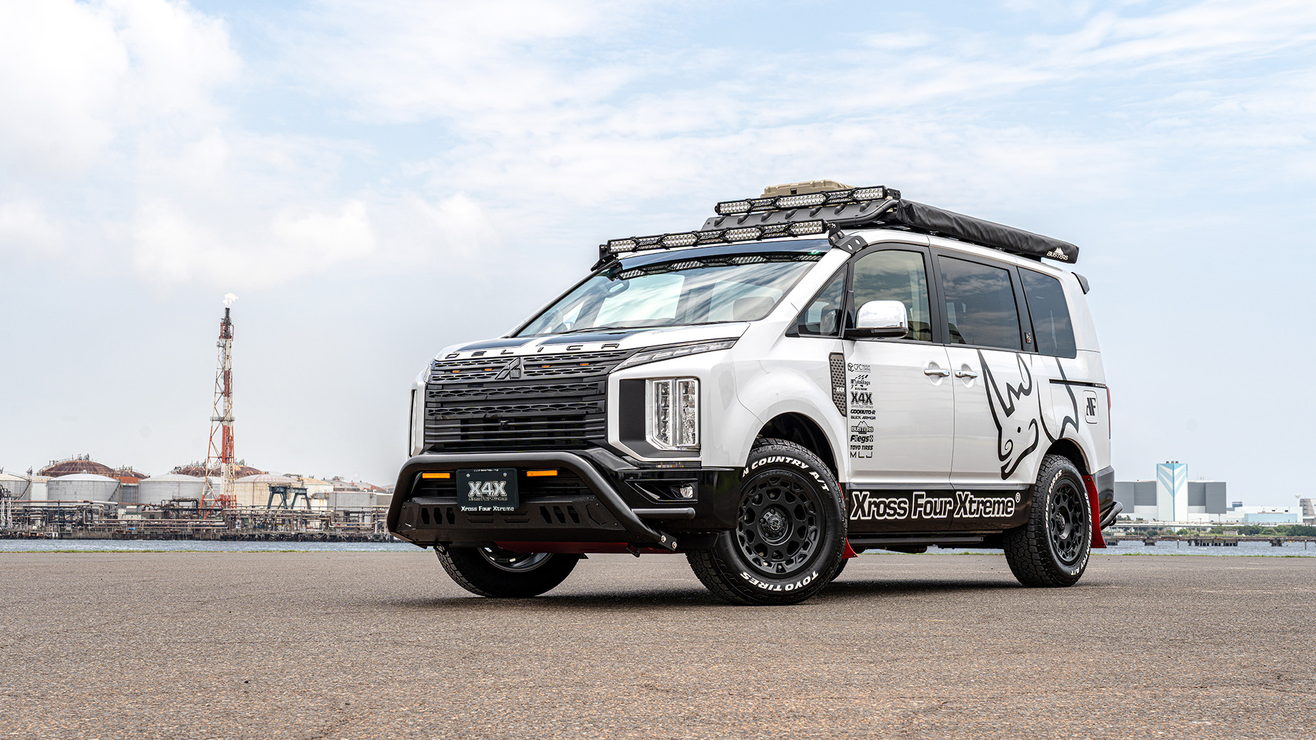 B3#A型デリカミニ用】フロントバンパーガードNinjyaXニンジャ 商品詳細