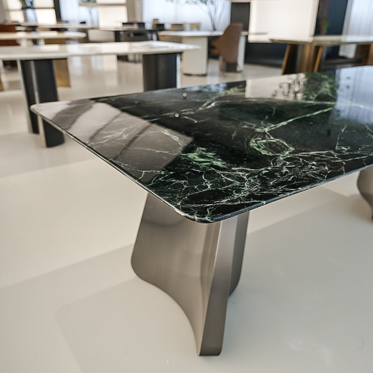 天然大理石 ダイニングテーブル 唯一無二のキッチンダイニングjrjj-6689