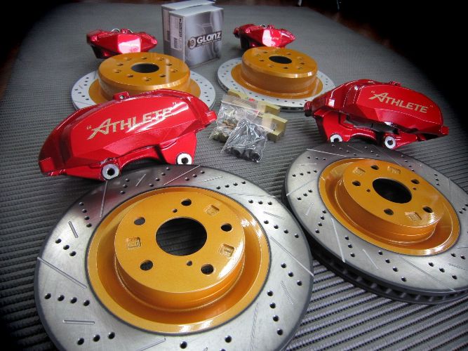 三連休最終日。スープラJZA80ブレーキキャリパー塗装 | ブレーキ工房 K