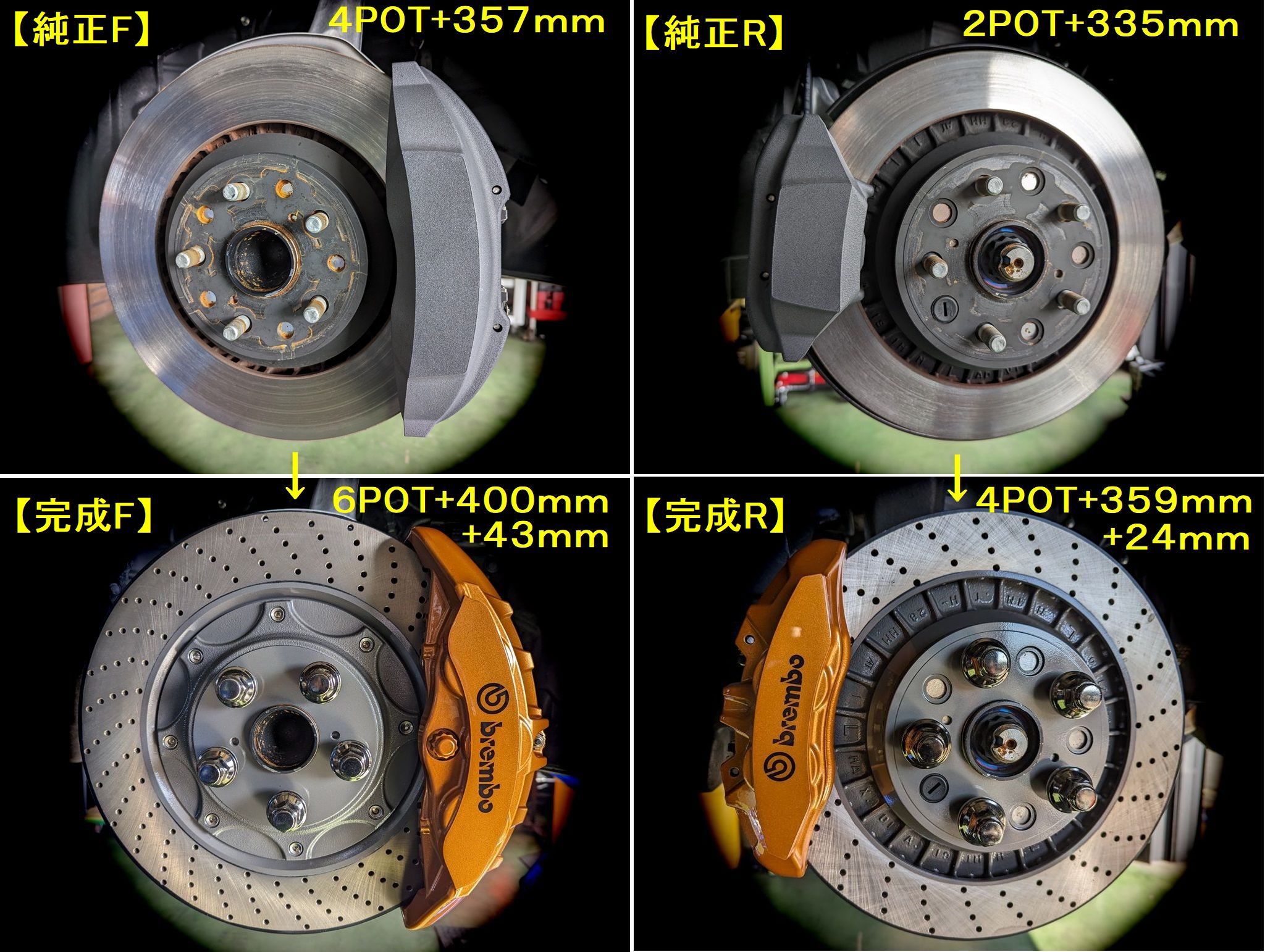 レクサスLS500にFスポーツブレーキ装着カスタマイズ | ブレーキ工房 K