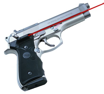 Crimson Trace Rubber Laser Grips Beretta 92 96 | LG-302