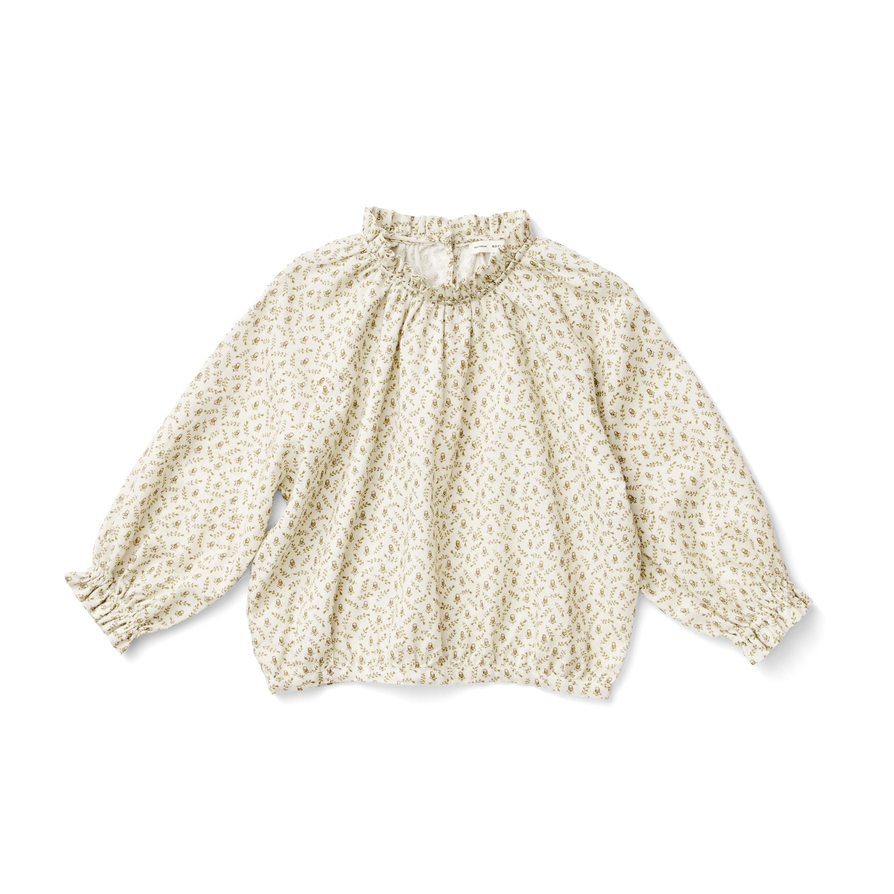 Soor Ploom Ramona Blouse - Twig & Vine on Old Gold – Casp Baby