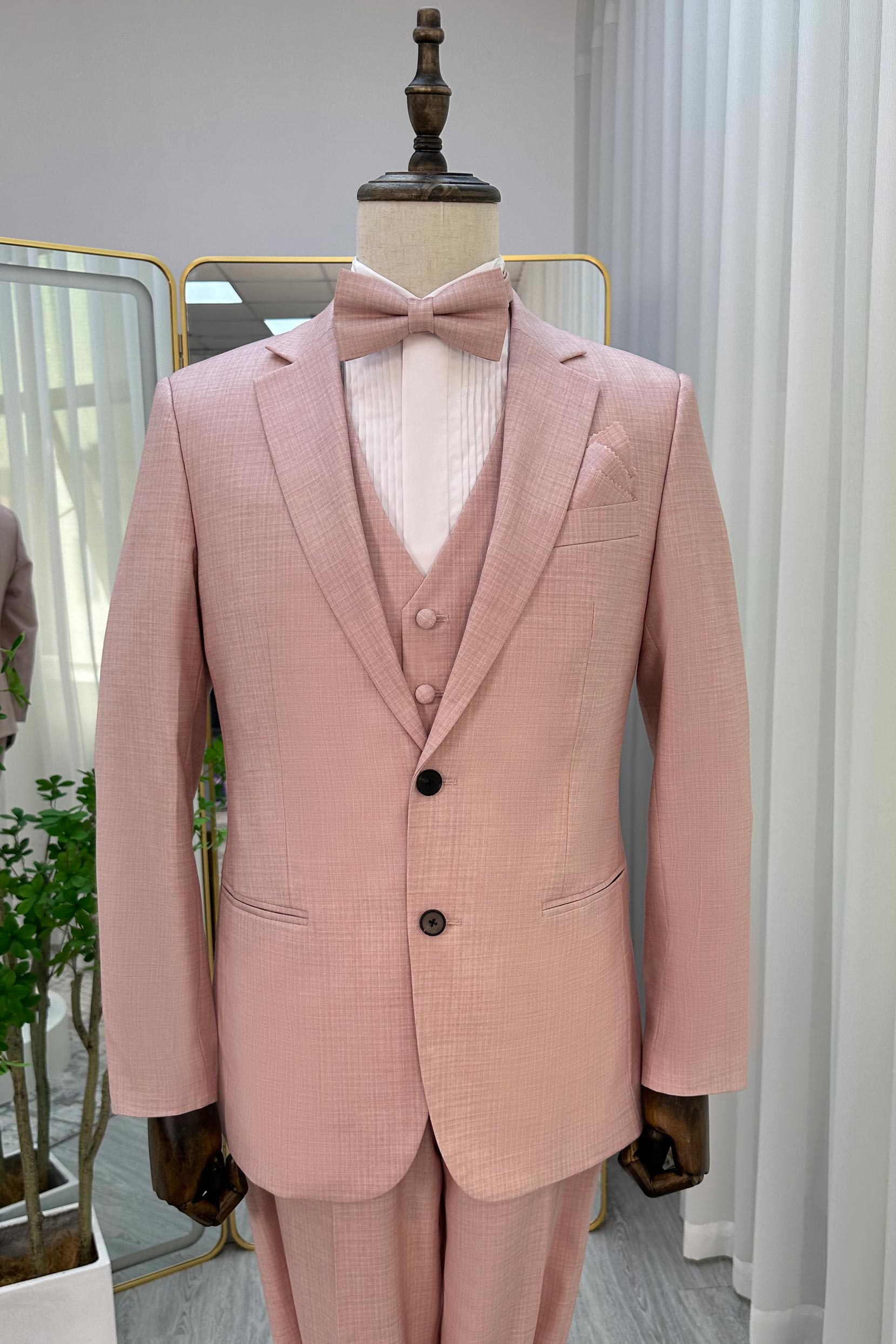 CL0160-B タキシード ノッチラペル ピンク – COCOMELODY