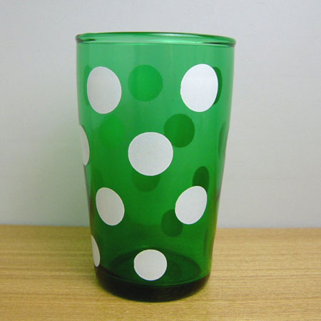 アンカーホッキング☆ポルカドット タンブラー 6オンス☆DEALERSHIP