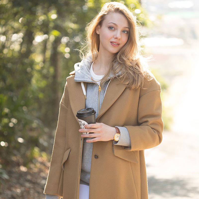 カシミア混2重織メルトンオーバーチェスターコート | Gootty's Burg