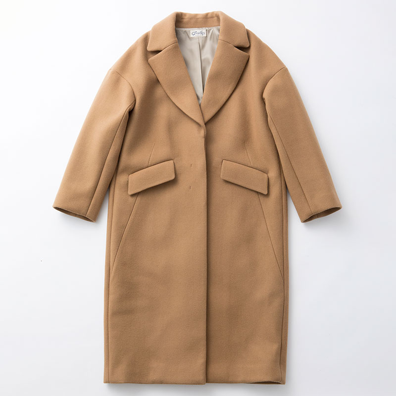 カシミア混2重織メルトンオーバーチェスターコート | Gootty's Burg