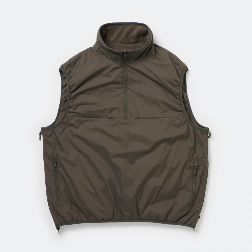 DAIWA PIER39 (ダイワピア39) TECH REVERSIBLE PULLOVER PUFF VEST BW