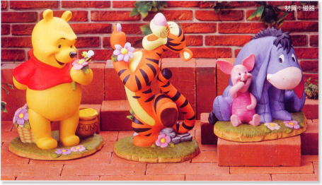 フラワー21 くまのプーさん スタチュー