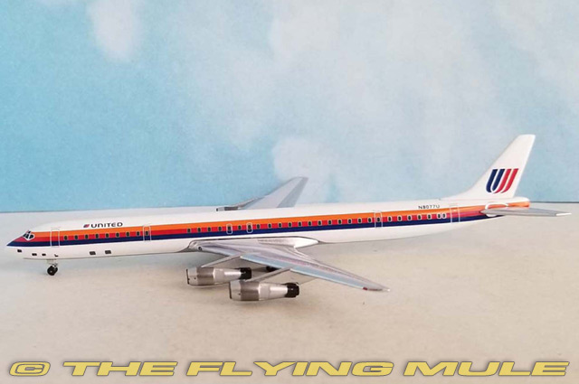 DC-8-61 1:400 Diecast Model - AeroClassics AL-AC411383 - $51.95
