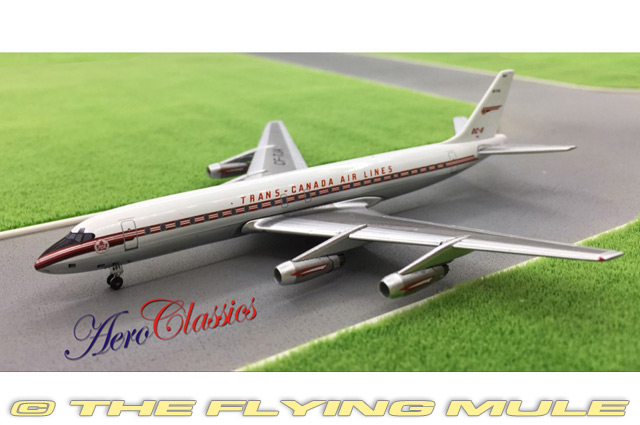 DC-8-41 1:400 Diecast Model - AeroClassics AL-AC19017 - $54.95