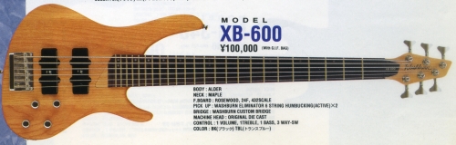 Washburn ワッシュバーン・XBシリーズ資料集・名作映画・洋楽名盤ガイド