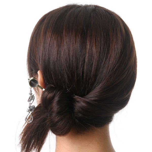 柄杓金魚簪｜普段使いの簪・ヘアアクセサリーブランド［かんざし屋wargo］