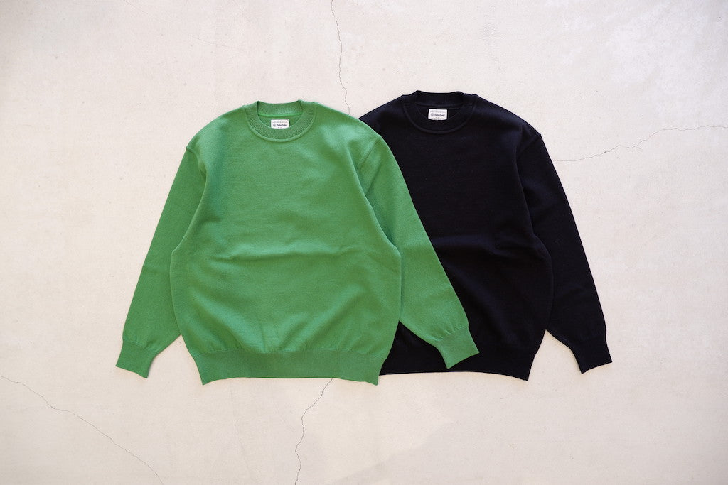 トップス Yonetomi WAVE COTTON KNIT PULLOVER BLACK MORE SALE! <50%OFF> Yonetomi / WAVE COTTON KNIT PULLOVER