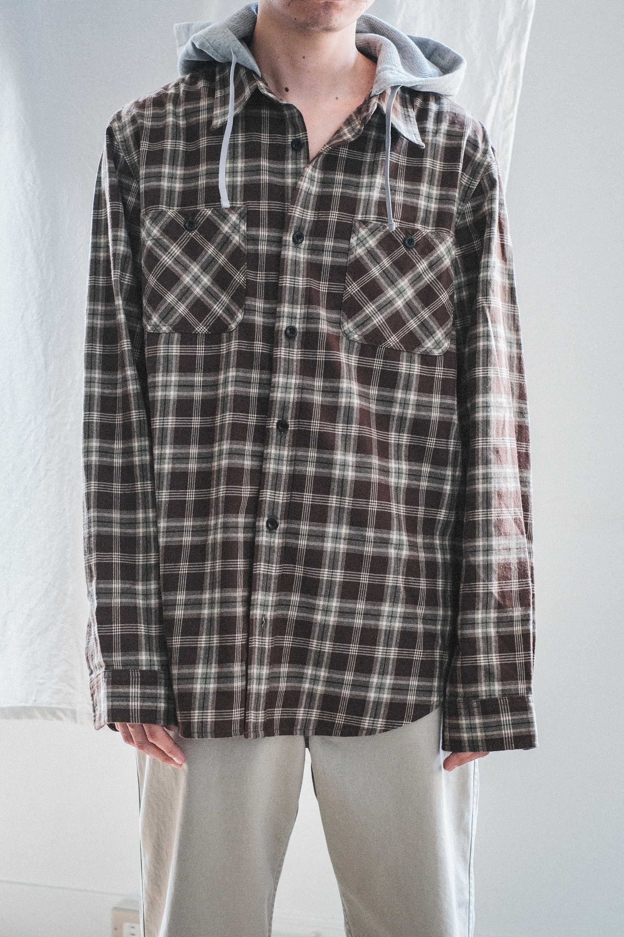 The DUFFER N NEPHEWS/Hooded Work Shirt – 3CMA