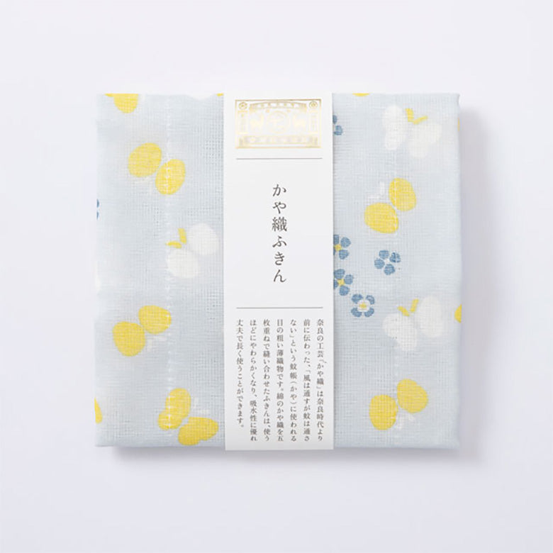 中川政七商店 かや織ふきん 蝶々 春 日本製 ギフト 贈り物 FOUR