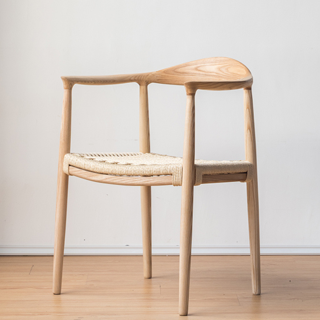 ペーパーコードチェア｜北欧風ダイニングに最適な木製椅子 – 6JOHAN