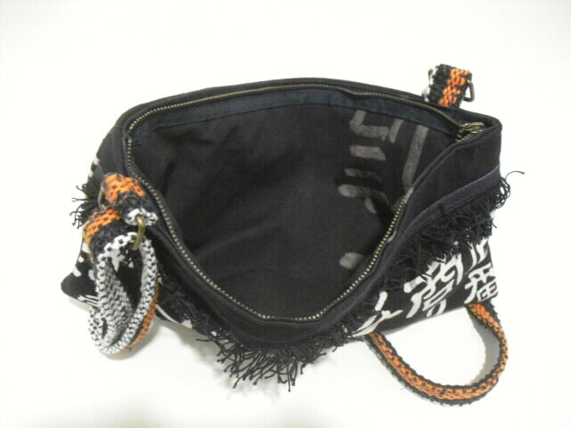 前掛けリメイクショルダーバック-『なごみ屋 』