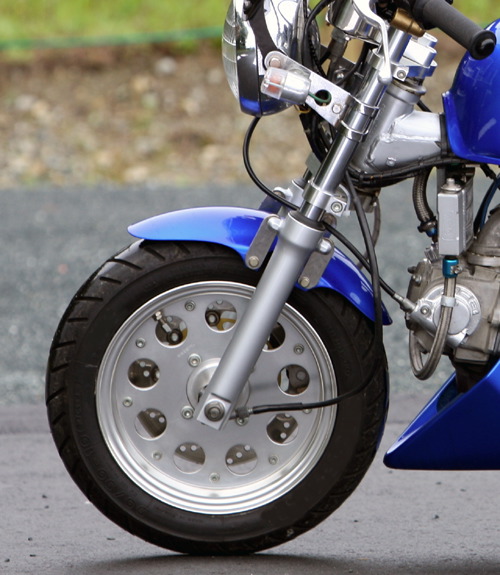 モンキー・ゴリラの足回り - フロントフォークの交換 | 4ミニ.net