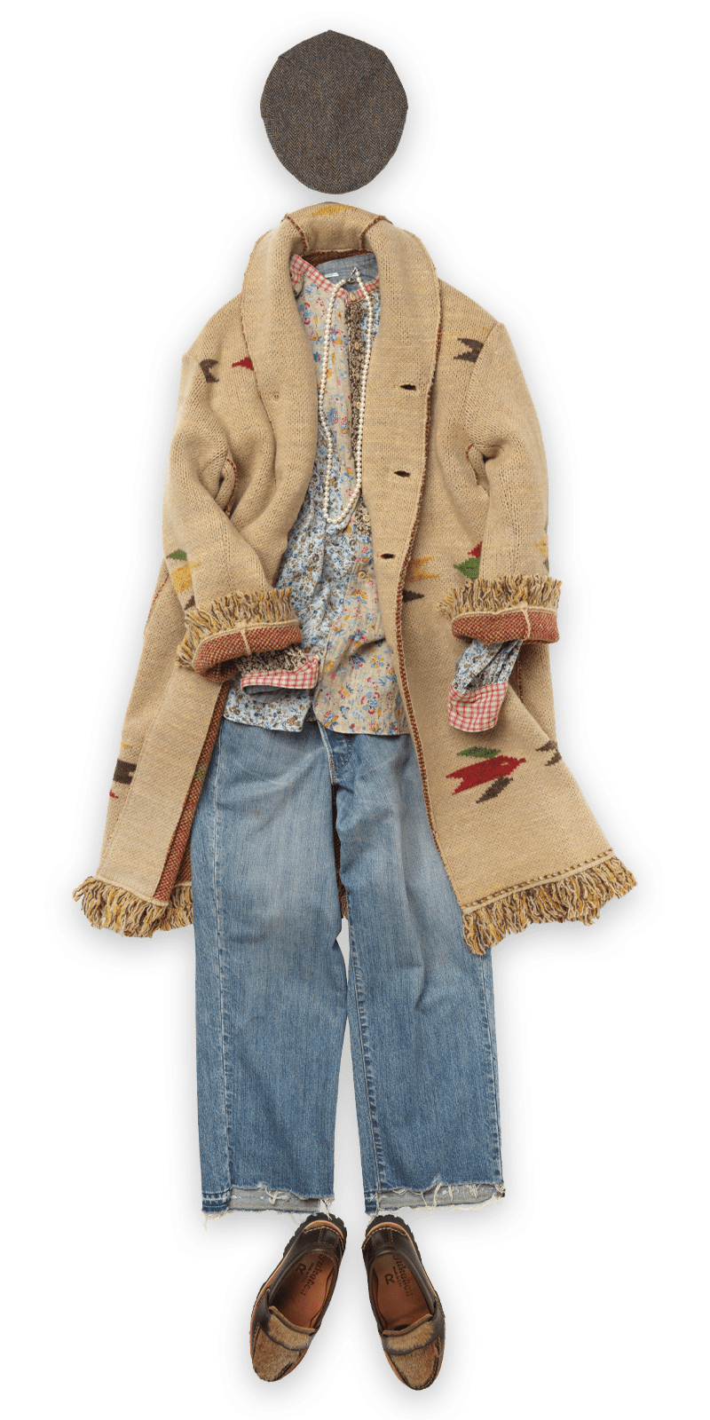 45R千歳縮絨のコート: WOMEN｜45R