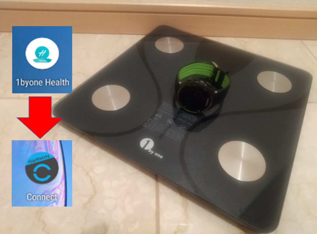 Garmin Connect】”体重”を自動連携させる一番”コスパ”良い方法（お薦め