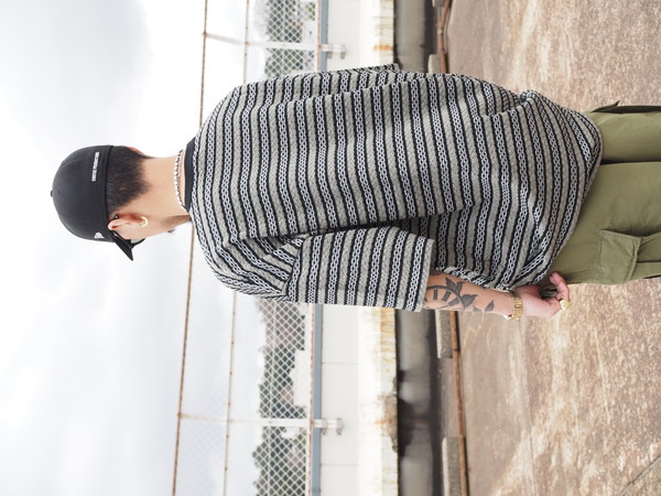 COOTIE PRODUCTIONS / Jacquard Border S/S Tee 通販 正規代理店