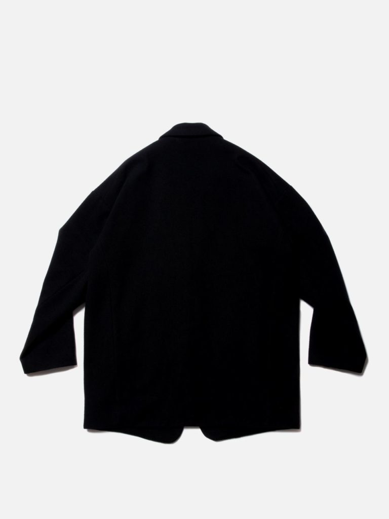 COOTIE / Wool Mossa Chester Coat (Short) -Black- 80 -HACHIMARU-