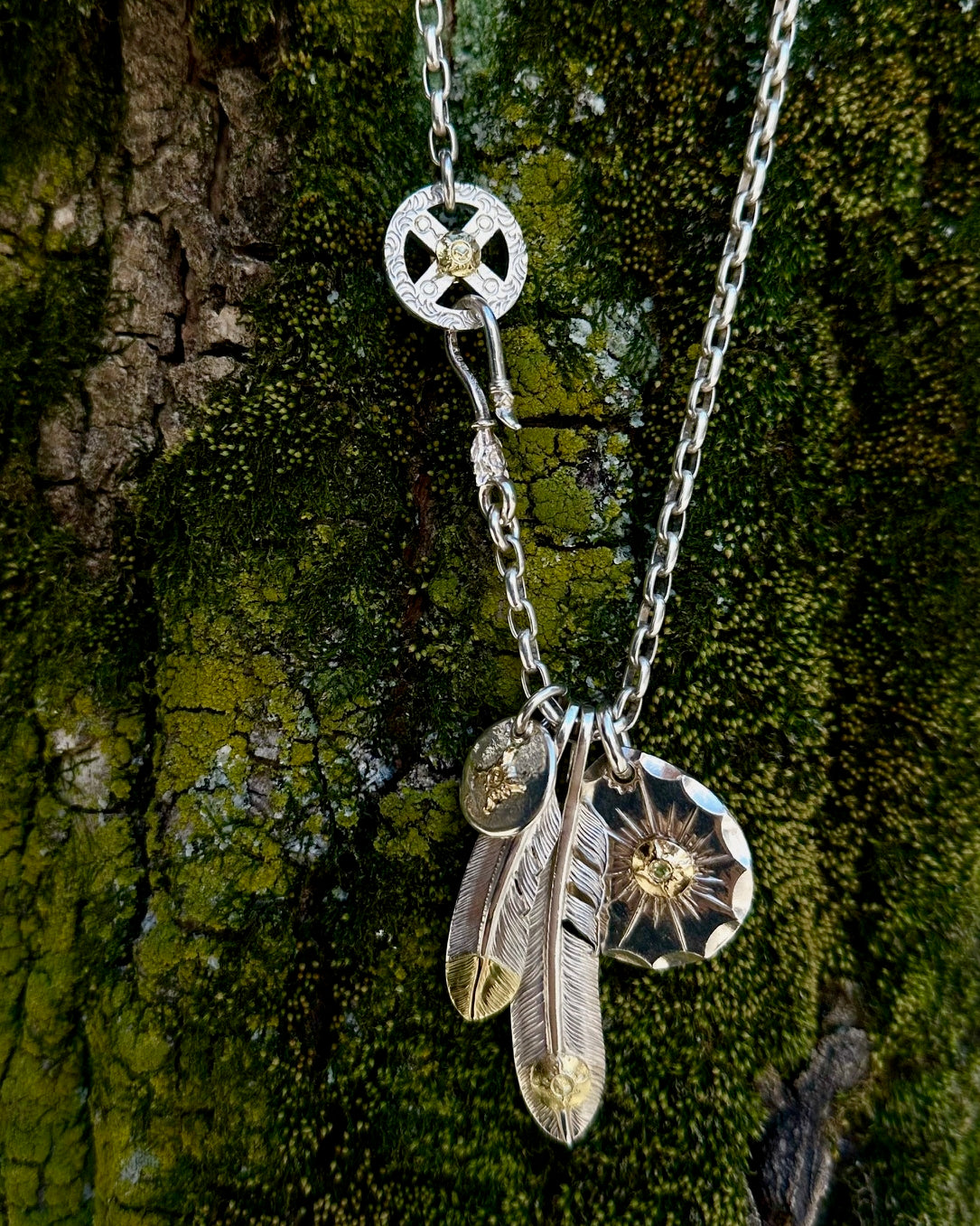 FIRST ARROW's ファーストアローズ】】P-844 K18付 メディスンホイール