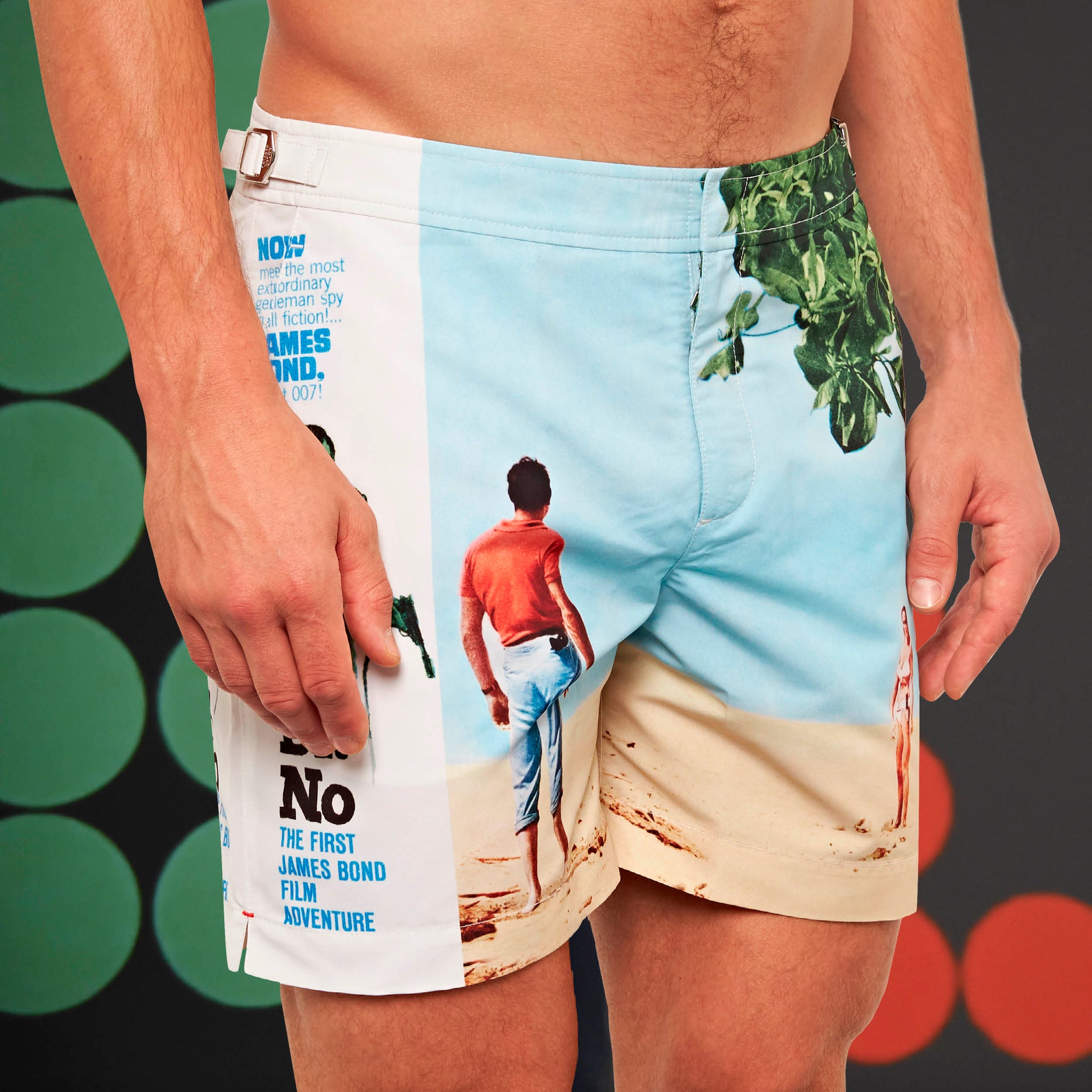 James Bond Dr. No Poster Swim Shorts By Orlebar Brown | 007Store