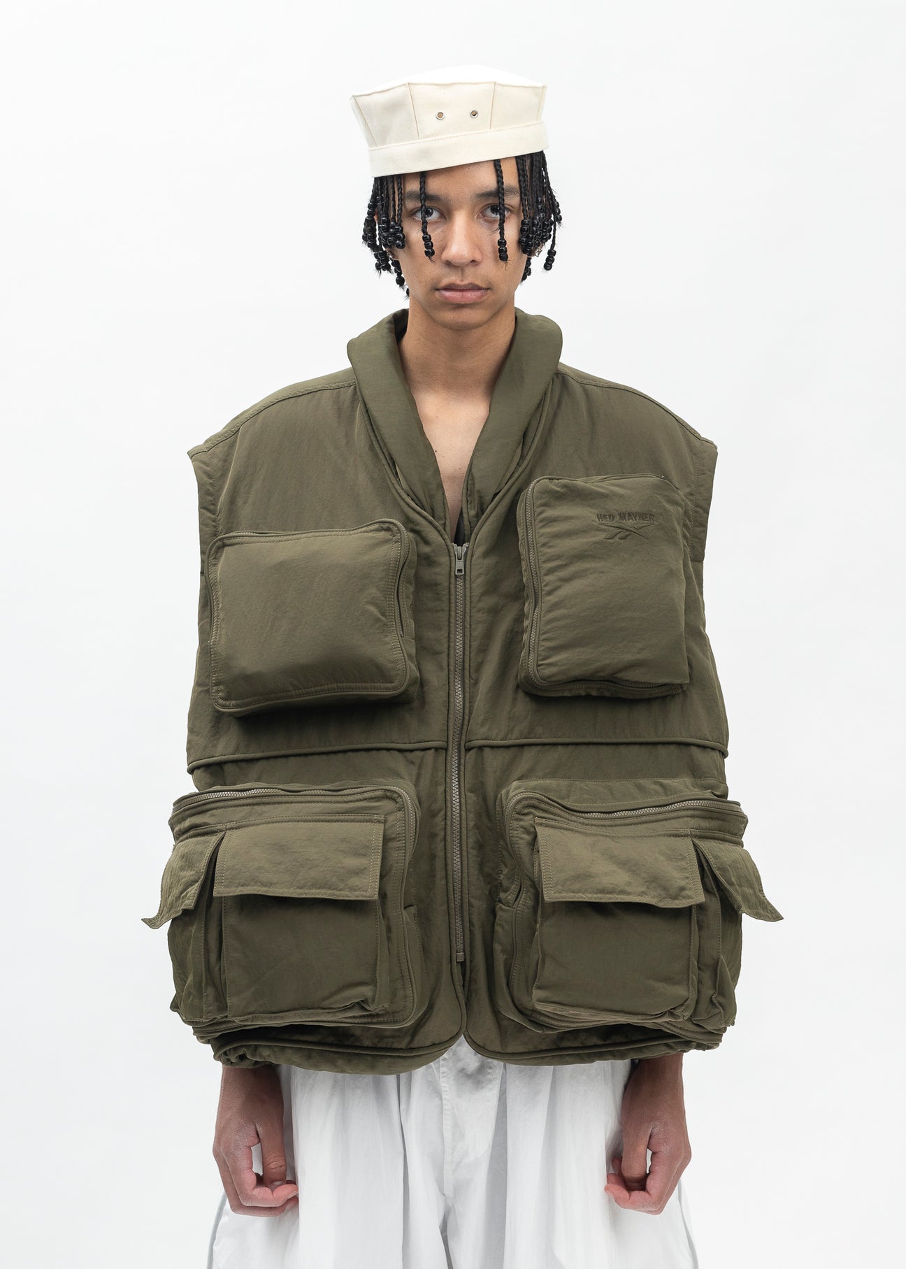 HED MAYNER X Reebok POCKETED VEST ARMY GREEN – 017 Shop