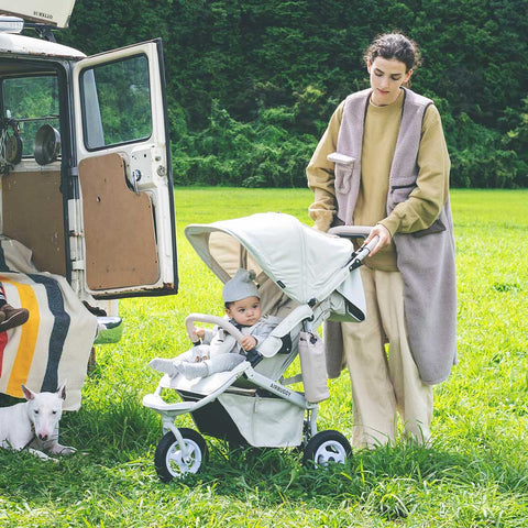 プレゼント付】ココプレミア フロムバース WHITE ASH / ベビーカー