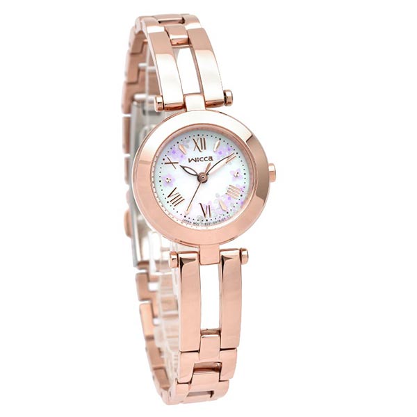 シチズン ウィッカ wicca ハーフバングル ライラック限定モデル 世界