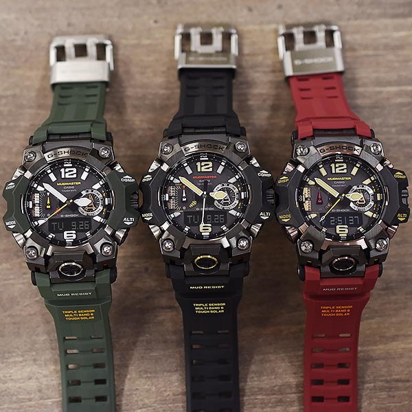 カシオ Gショック G-SHOCK MASTER OF G MUDMASTER GWG-B1000-1A4JF