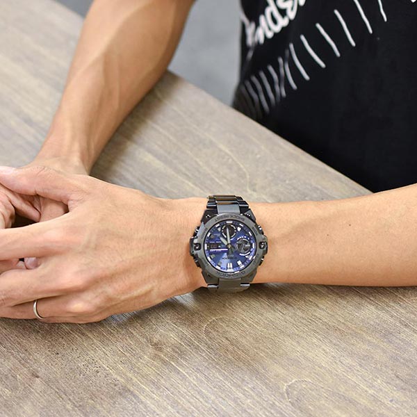 カシオ Gショック G-SHOCK G-STEEL GST-B400BD-1A2JF メンズ｜腕時計本舗