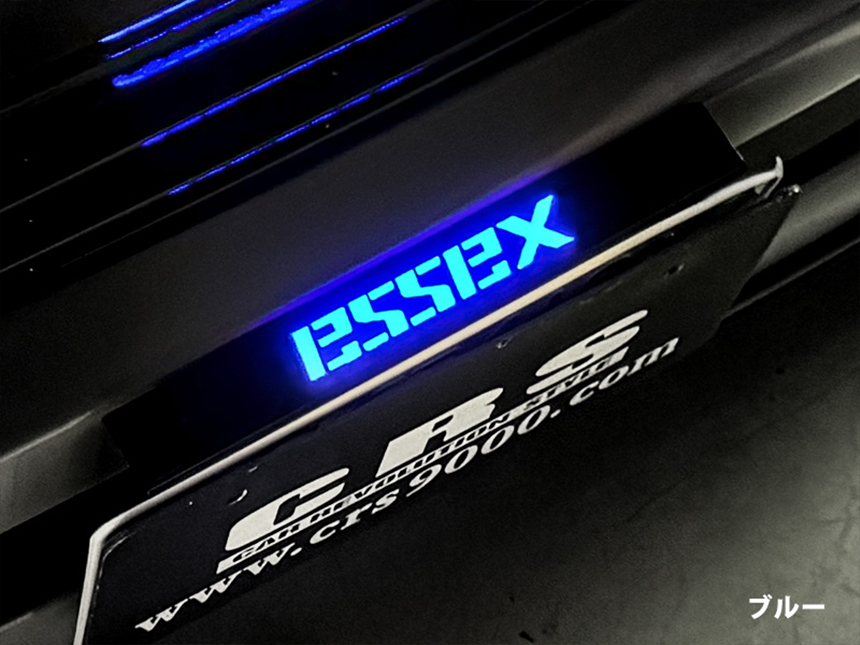 ハイエース用 ESSEX ナンバーステー ミラクルイルミLEDプレートを販売