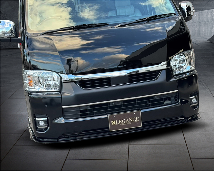 ハイエース 4型～現行モデル ワイドボディー用 フロントフリッパー