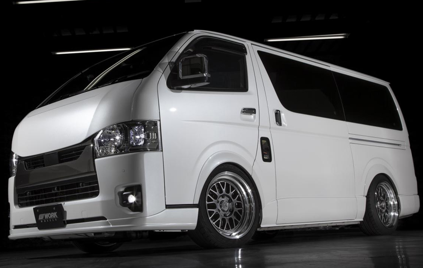 ハイエース用 WORK エクストラップ M1HC 18インチ＆タイヤセットを販売