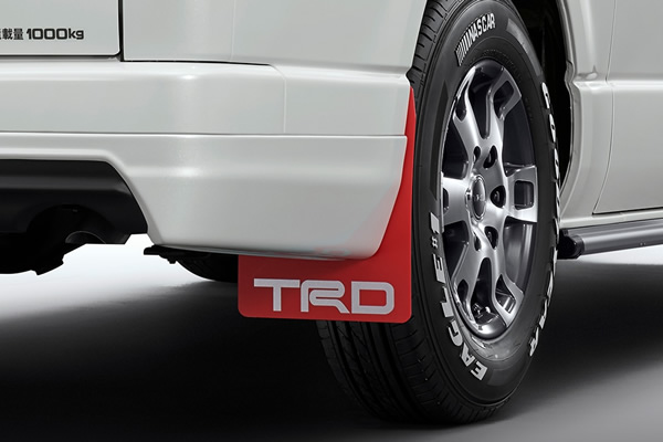 ハイエース用 TRD マッドフラップを販売。 カスタムパーツ専門店 200K