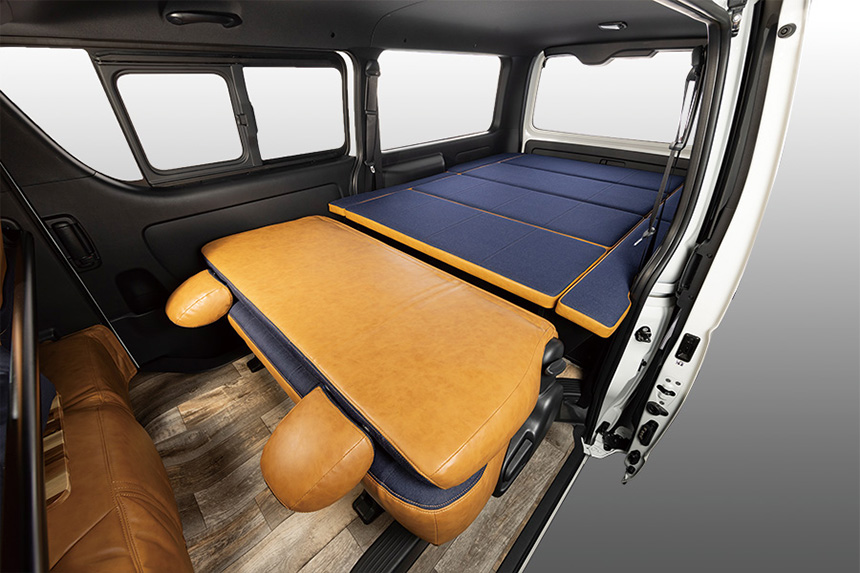 ハイエース 超軽量 BOXベッドキットを販売中！ カスタムパーツ専門店