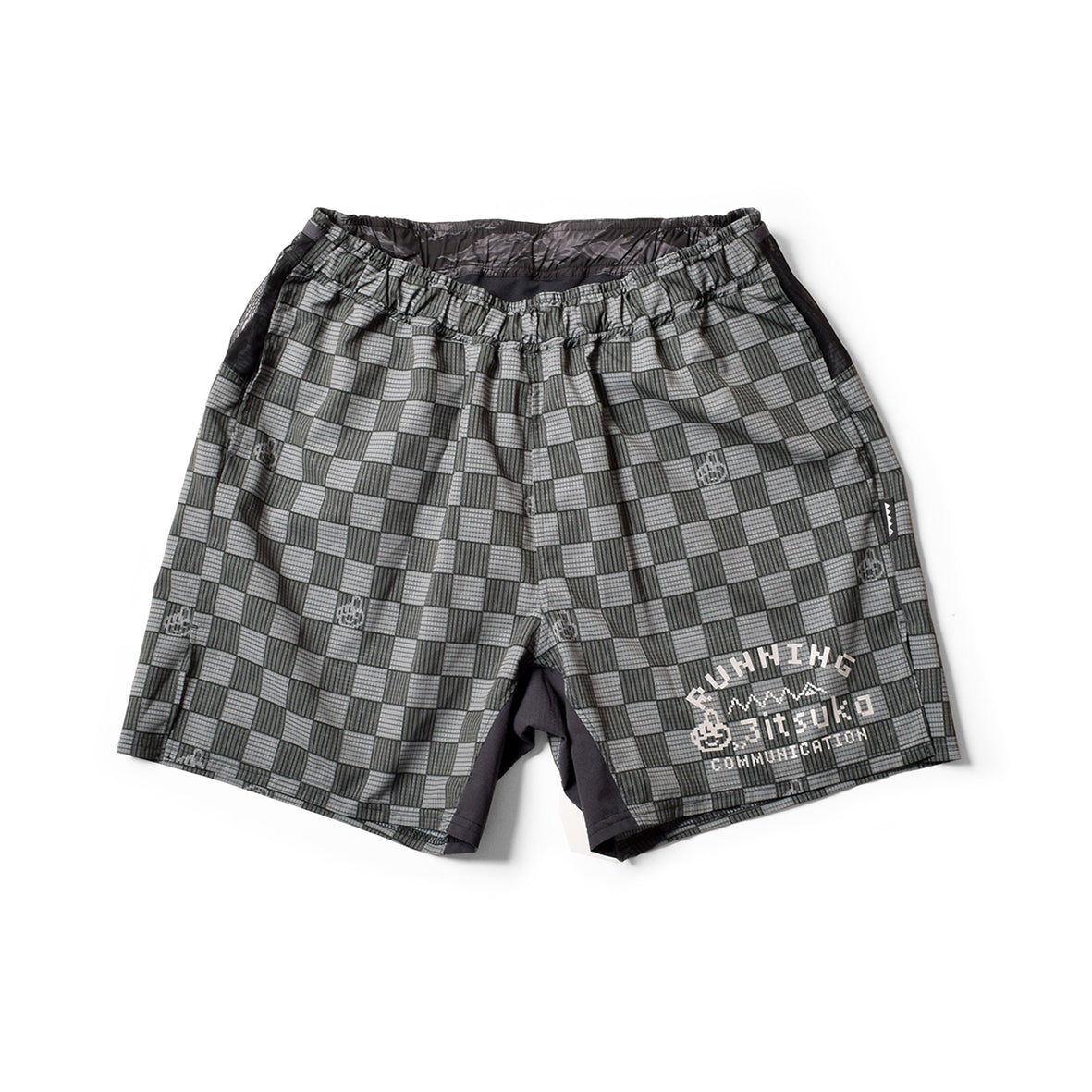 MMAx3ITSUKA Checker Racing Run Shorts - 三津家貴也 オフィシャルサイト