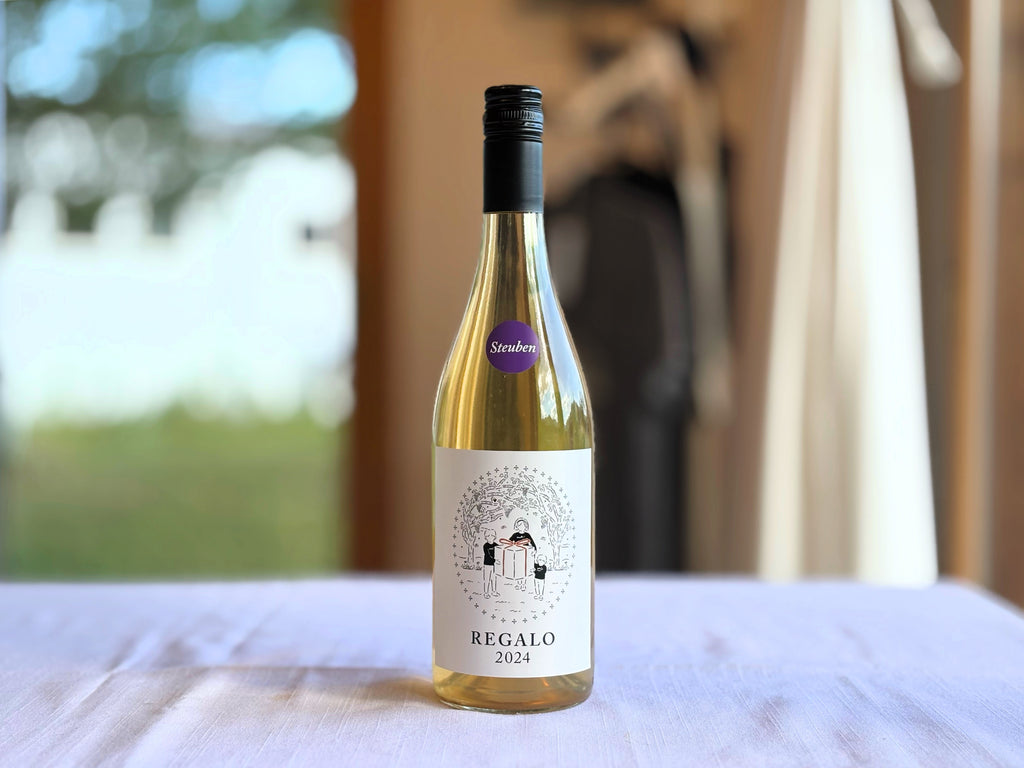 THREE PEAKS】REGALO2024スチューベン（国産ぶどう）白ワイン／辛口