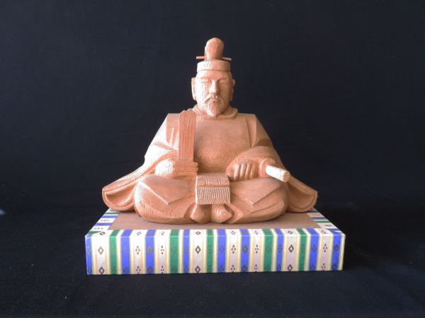 天神様【木彫】 – 宇津彫刻店