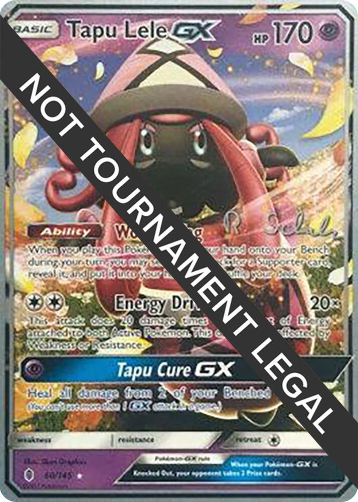 Tapu Lele GX - 2018 (Robin Schulz) - World Championship Decks