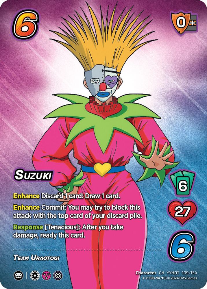 Suzuki - Yu Yu Hakusho: Dark Tournament - UniVersus - TCGplayer.com