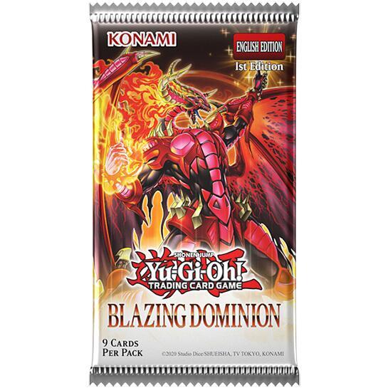Blazing Dominion Booster Pack [1st Edition] - Blazing Dominion