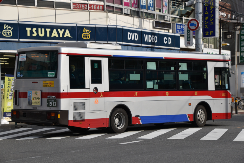 I882]品川200 か 19-13(転属) | 東急バス高津の館