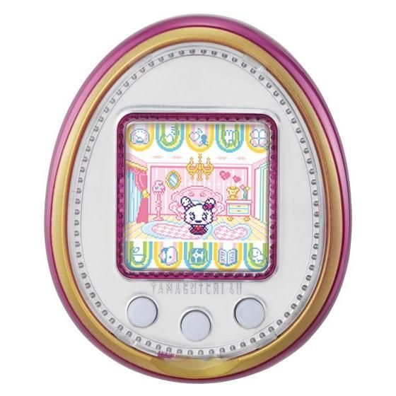 Tamagotchi 4U ホワイト ゴールド アメコミカバー たまごっち
