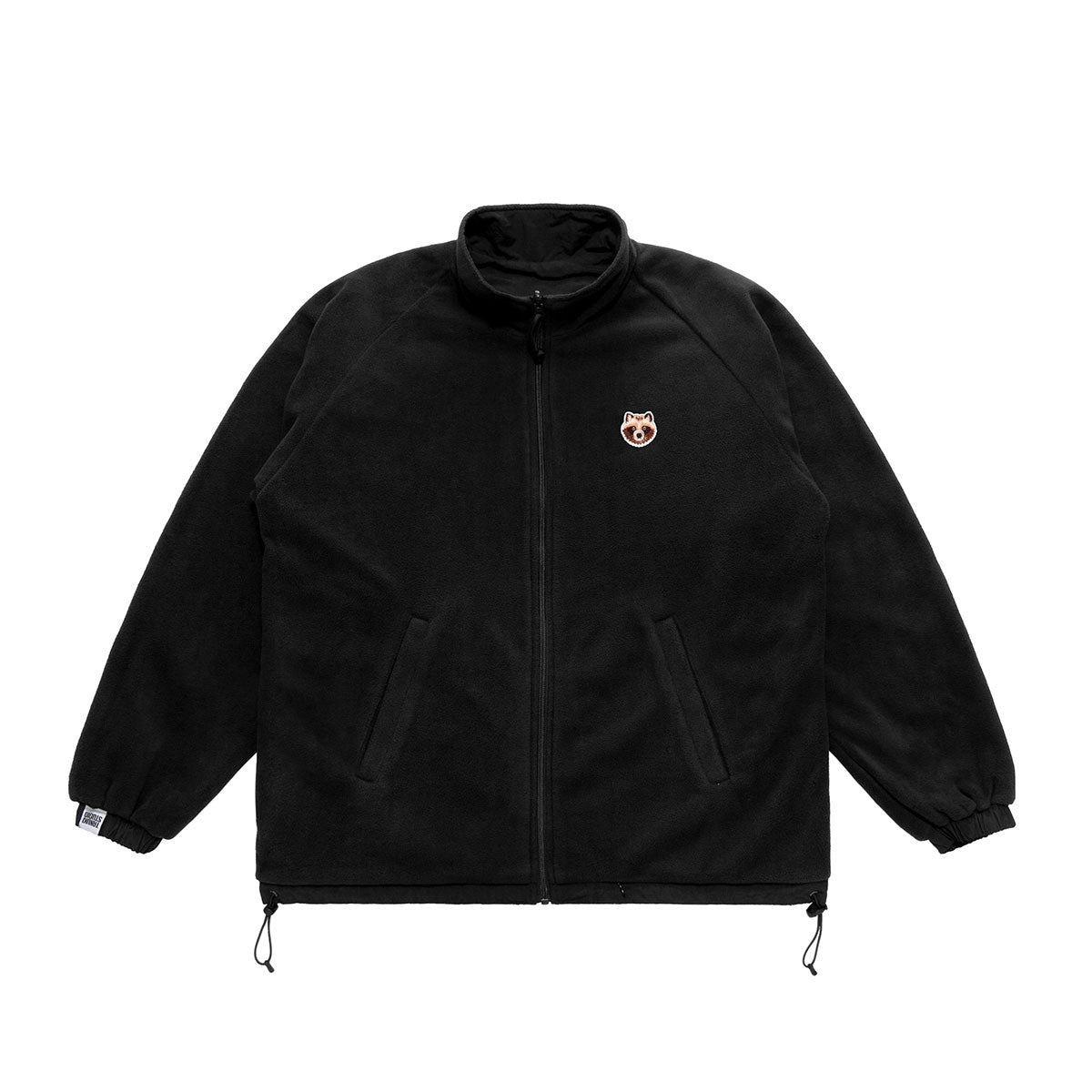 Reversible Nylon Fleece Jacket - Black / Black – TANUKI STUDIO