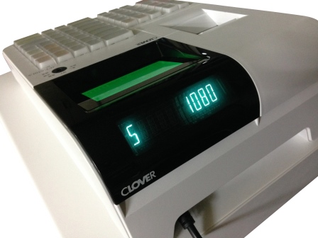 JET-670 感熱紙使用 クローバー電子レジスター スキャナー付き SD