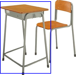 旧JIS規格 学校机・イス コクヨ（KOKUYO） 学校用 塾用 - タナベ事務機器